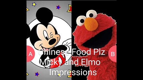 Mickey Mouse And Elmo Get Chinese Food