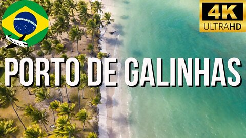 Porto De Galinhas - PE | Visão Aérea Feita Por Drones 4K