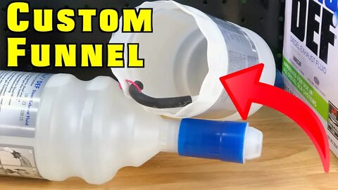 How To Make a SPILL PROOF Exhaust Fluid Funnel