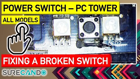Revive Your Computer Tower_ Fixing a Faulty Power Switch like a Pro! - 2023-07-31