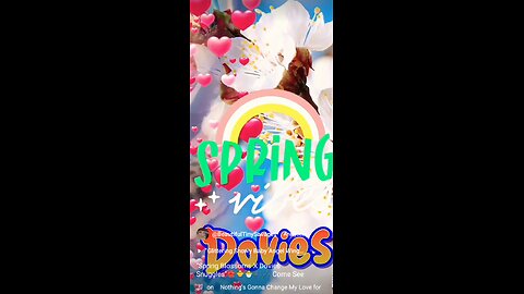 "Spring Blossoms X Dovies Snuggles"🌺🐣🐥🎶🎼 Come See