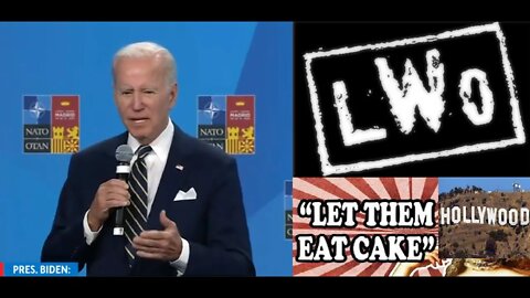 Hollywood & Politics: When You Have No Fear You Announce LIBERAL WORLD ORDER & Tell All to EAT CAKE