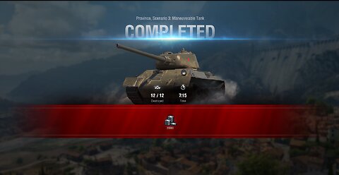 World of Tanks_Topograghy Battles Episode Province_Scene-3_Maneuverable Tank