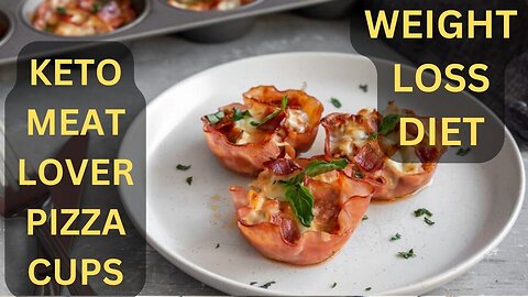 How To Make Keto Meat Lover Pizza Cups