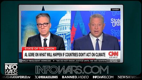 VIDEO: Al Gore Claims Global Warming Will Force 1 Billion
