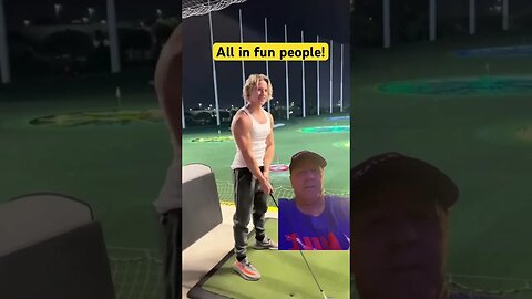 Muscle Head trying to goof is awesome! #golf #tomgillisgolf #funnyvideos