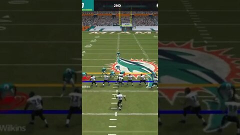 Dolphins Safety Eric Rowe Pass Deflection Gameplay - Madden NFL 22 Mobile Football