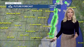 Tuesday mix of sun and clouds with chance for showers
