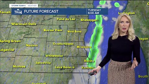 Tuesday mix of sun and clouds with chance for showers