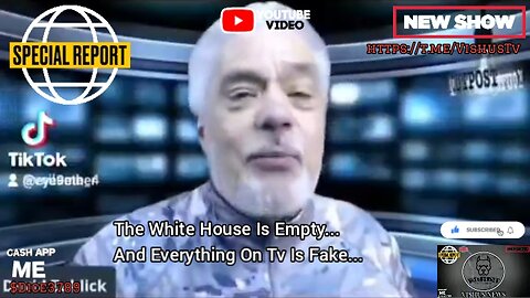 The White House Is Empty... And Everything On Tv Is Fake... #VishusTv 📺