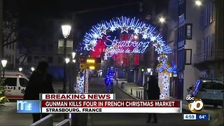 Gunman kills 4 in Christmas market
