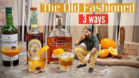 Ultimate Whiskey Old Fashioned || Whiskey Mixed Drinks at Home