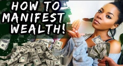 3 WAYS TO MANIFEST WEALTH/ MONEY! 💰🙌🏾🍪|| #FAILPROOF