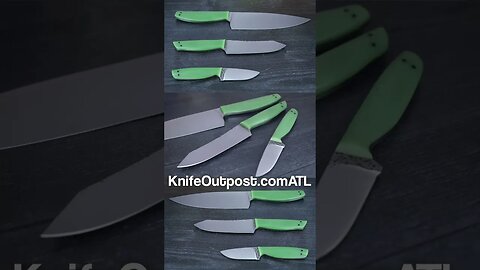 Badass Kitchen Knife Combo (On Sale)! #fixedbladefriday #shorts