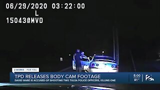 TPD releases body cam footage of shooting of two police officers