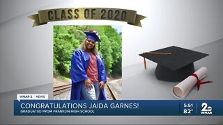 Class of 2020: Jaida Garnes