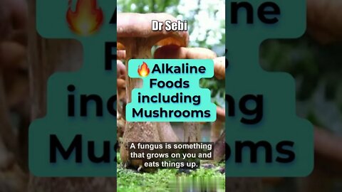 DR SEBI - MUSHROOM NOURISHES - NOT FUNGUS #shorts #drsebi #drsebiapproved #mushroom #alkalinefood