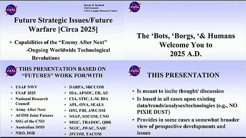Jason Bermas | “The Bots, Borgs, And Humans Of 2025. Less Than Two Years Away Guys”