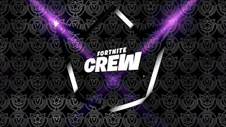 I got the Fortnite Crew