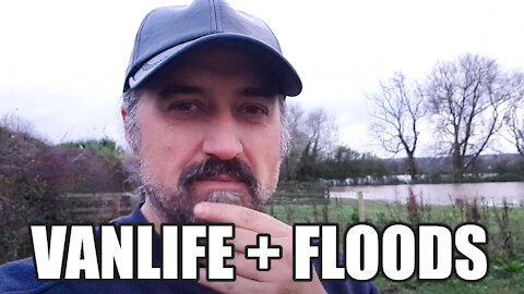 AVOIDING the FLOODS when Full Timing #vanlife #ukfloods