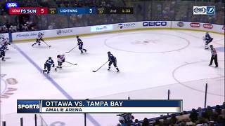 Mike Hoffman scores twice, Ottawa Senators win 7-4 to stop Tampa Bay Lightning's point streak
