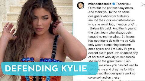 Designer Michael Costello SLAMMED after Calling Out Kylie Jenner On Instagram!