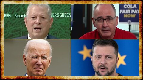 Al Gore Floats Social Media BAN, UAW Calls for CEASEFIRE, Biden to Make Border Deal for Ukraine Aid?