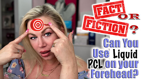 Can You Use Liquid PCL on your Forehead? Let's Discuss! Code Jessica10 Saves you Money