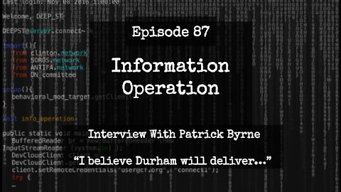 IO Episode 87 - Interview with Patrick Byrne