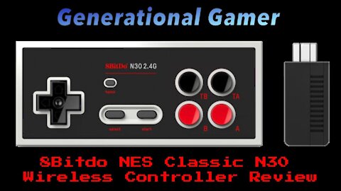 8Bitdo N30 2.4G Wireless Controller for Nintendo's NES Classic Edition