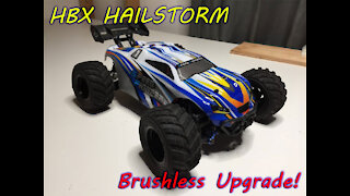 HBX Hailstorm (18858) Brushless upgrade 54km/h