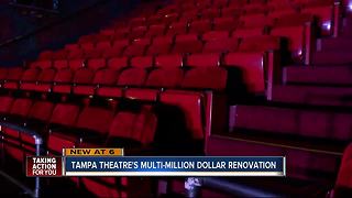 Tampa Theatre begins $6 million renovation project