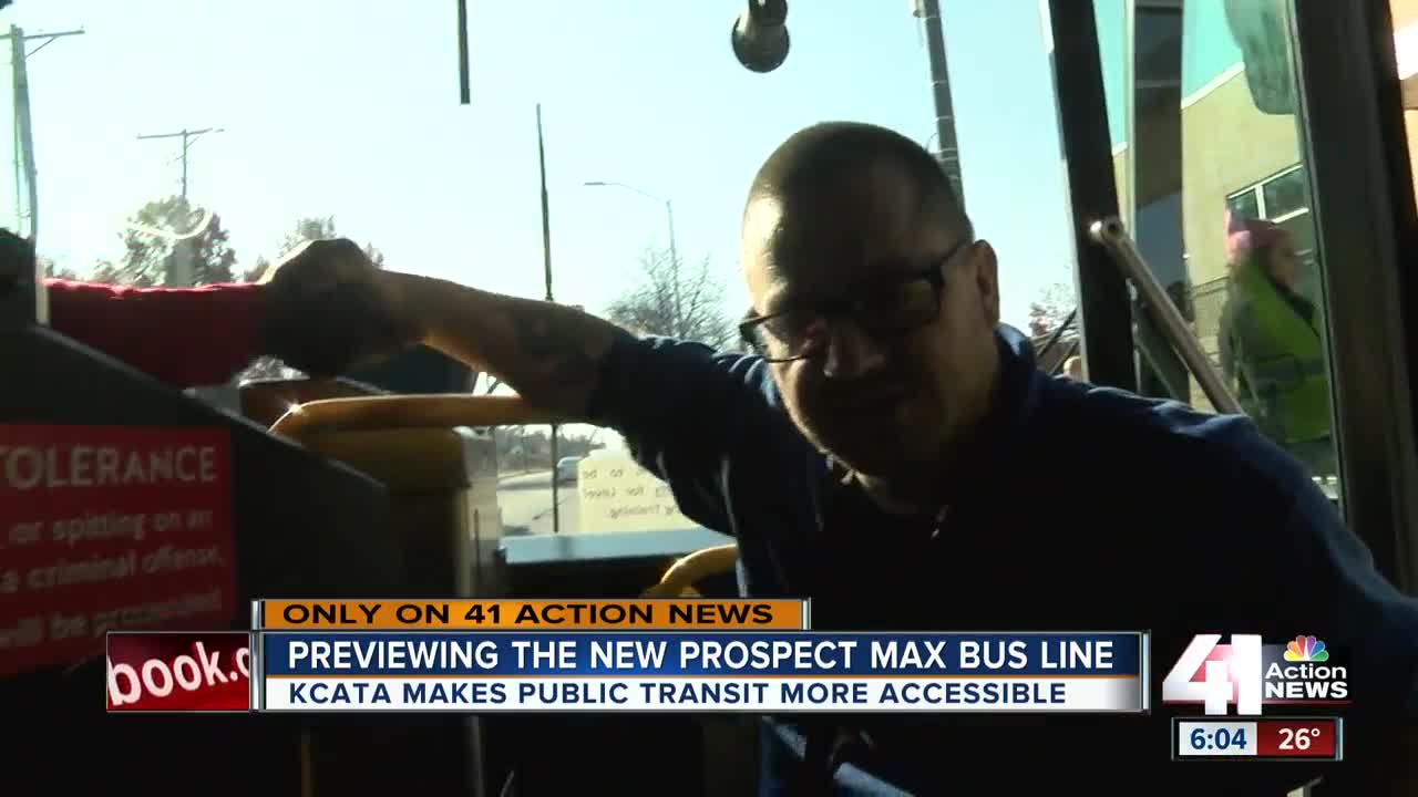 Previewing the new Prospect MAX bus line