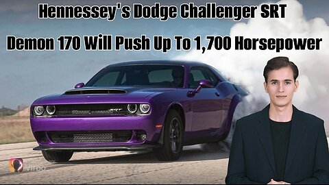 Hennessey's Dodge Challenger SRT Demon 170 Will Push Up To 1,700 Horsepower