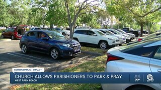 West Palm Beach church allows public to park and pray