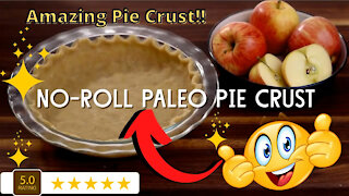 No-Roll Paleo Pie Crust Recipe