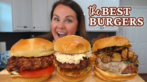 THE BEST BURGER RECIPE | PERFECT BURGERS EVERY TIME | FEEDING THE BYRDS