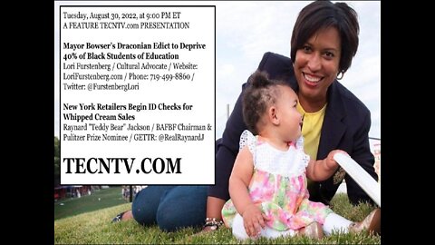 TECNTV.COM / Mayor Bowser’s Draconian Edict to Deprive 40% of Black Students of Education