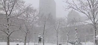 Northeast nor'easter hammers Bostom