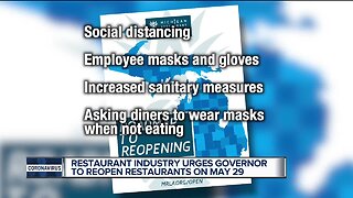 Michigan Restaurant & Lodging Association unveils 'Roadmap to Reopening' plan