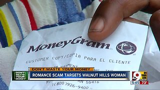 Romance scam targets Walnut Hills woman