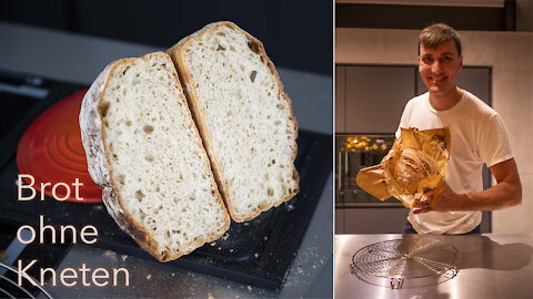 Besser als vom Bäcker: einfaches Brot ohne Kneten