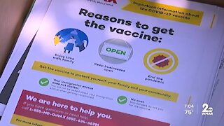 Vaccine education truck driving around Baltimore to address inequity, hesitancy