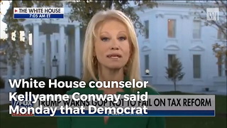 Kellyanne Conway: A Vote For Doug Jones Is A Vote Against Tax Cuts