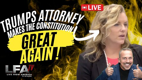 President Trump’s Attorney Makes The Constitution GREAT AGAIN! [Santilli Report #3972 4PM]
