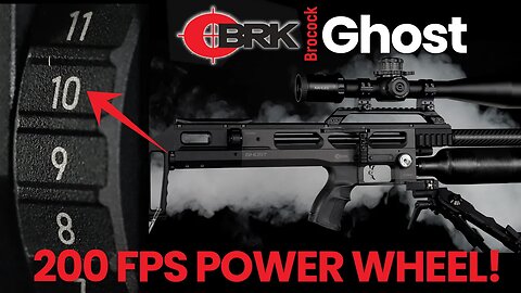 Using the Power Adjuster Wheel on the BRK Ghost Airgun