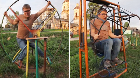 Russian Weird Playground That Resemble Medieval Torture Devices