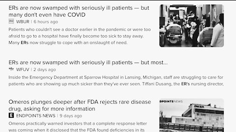 US Emergency Rooms Are Swamped With Seriously Ill Patients Who Don't Even Have Covid | 28.10.2021