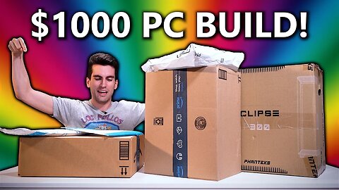 Building a $1000 Gaming PC and Giving It Away!