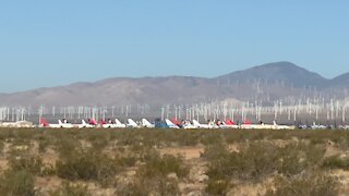 Airplane Graveyard Mojave Desert